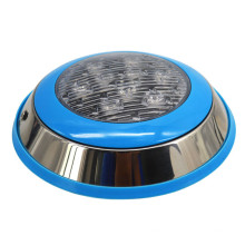 Promoted remote control wall mounted 12v stainless steel rgb swimming pool light